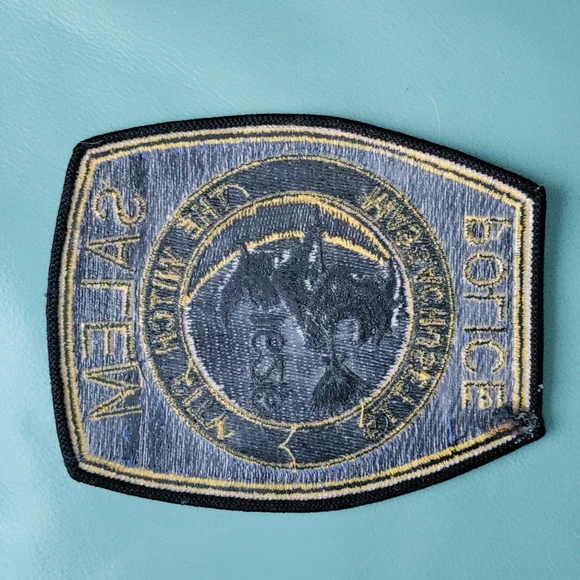 SALEM🧹 WITCH🧙♀️🪄PATCH💫BIG POLICE PATCH 1626🧹THE WITCH CITY MASSACHUSETTS - Picture 3 of 5